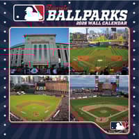 image MLB Iconic Ballparks 2026 Wall Calendar Main Product Image