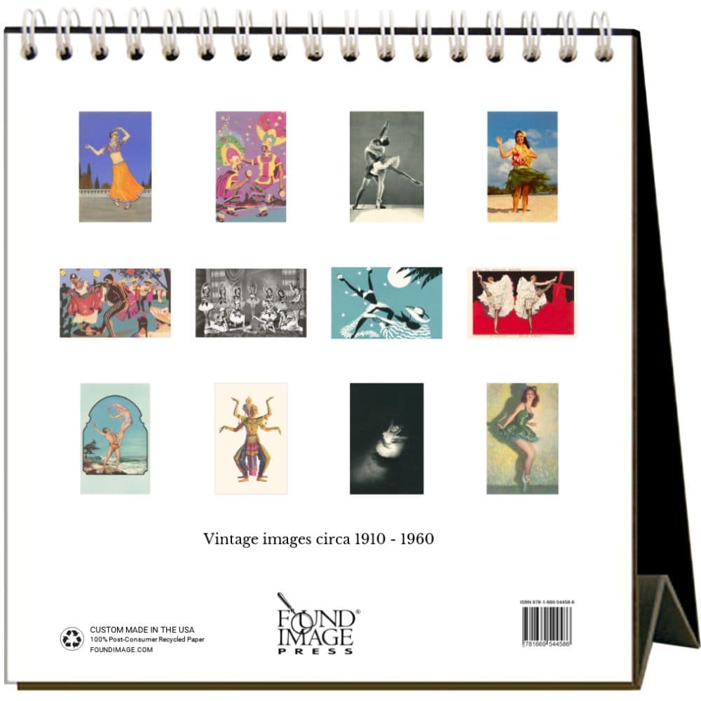 Dance 2025 Easel Desk Calendar First Alternate Image