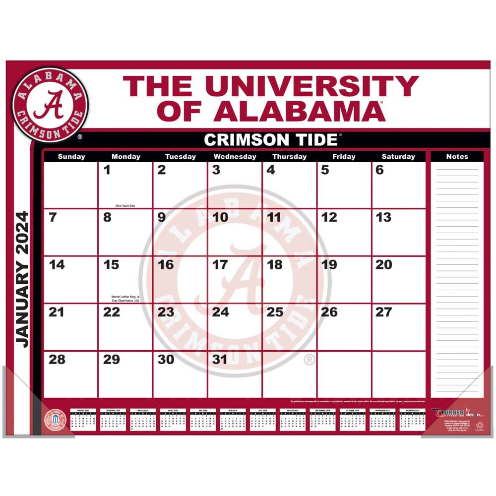 Alabama Crimson Tide 2024 Desk Pad Calendars Com   841947e5 A98f 48b1 8600 Fda39e1b1621