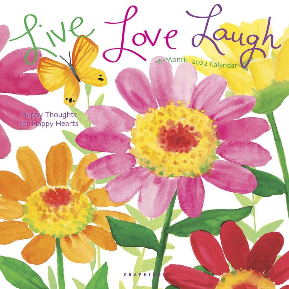 Live Love Laugh Cavallo 2022 Wall Calendar