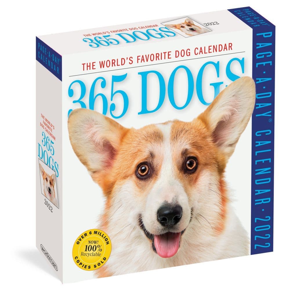 Dog Calendar Contest 2022 365 Dogs 2022 Page-A-Day Calendar - Calendars.com