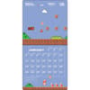image Super Mario Bros 8 Bit Pixel Art Retro 2026 Wall Calendar Second Alternate Image