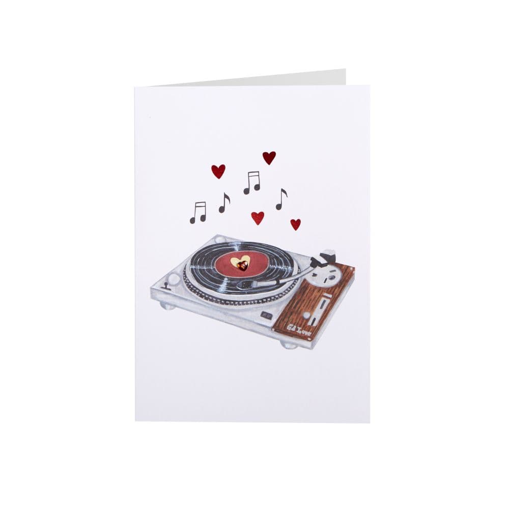 Love Vinyl Anniversary Card Sixth Alternate Image width=&quot;1000&quot; height=&quot;1000&quot;