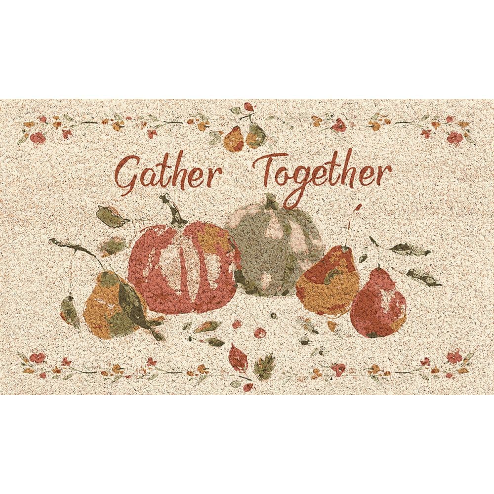 Gather Together Coir Small Doormat by Lisa Audit Main Image