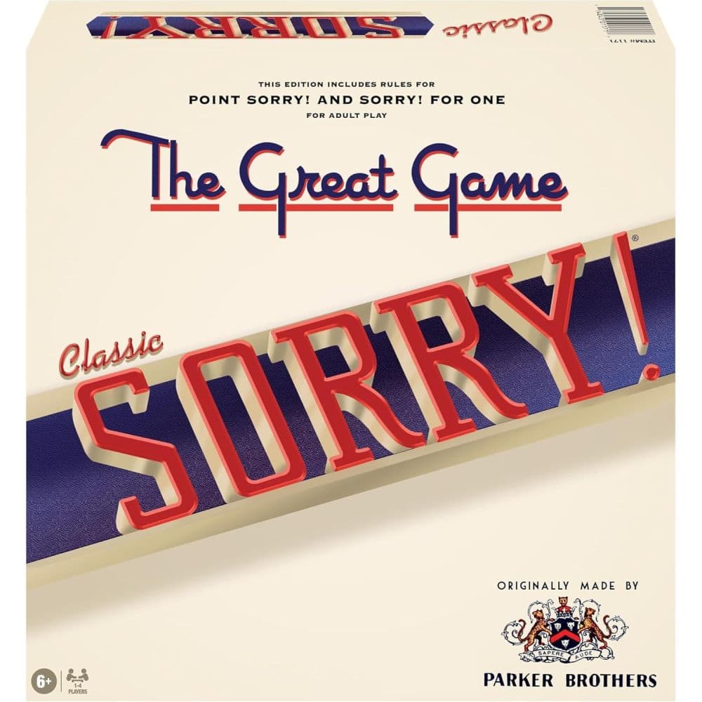 Classic Sorry Main Product Image