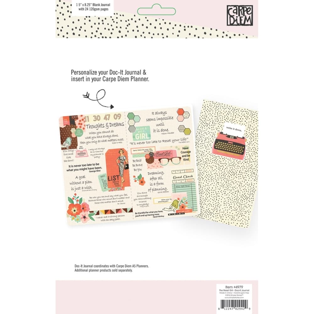Reset Girl Doc It Journal Alternate Image 1