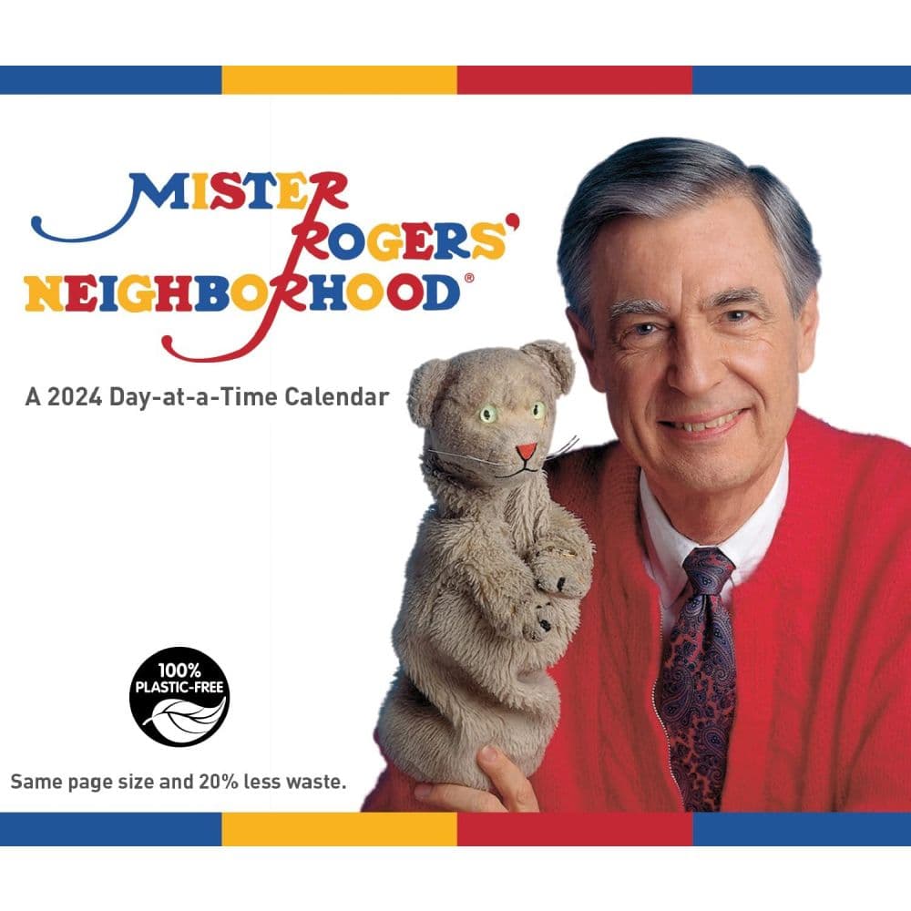 Mister Rogers 2024 Desk Calendar - Calendars.com