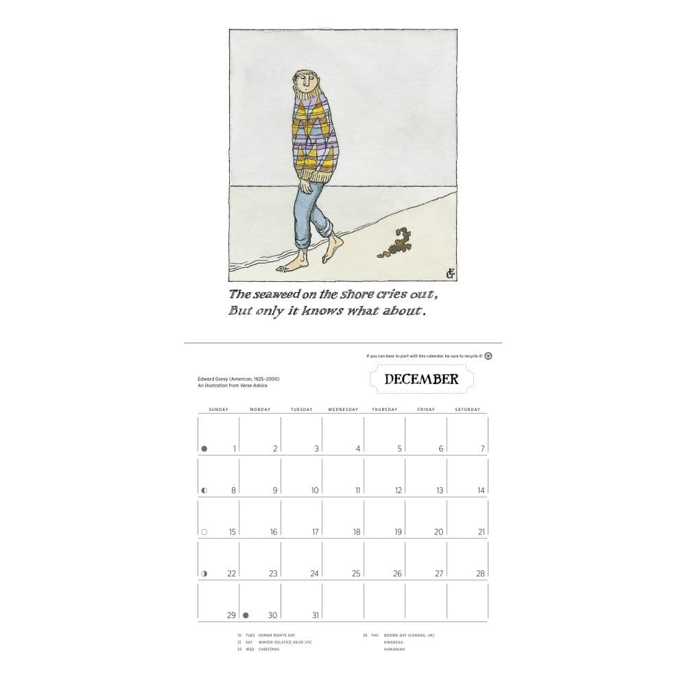 Gorey 2024 Mini Wall Calendar_ALT2