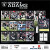 image NFL Las Vegas Raiders Davante Adams 2025 Wall Calendar