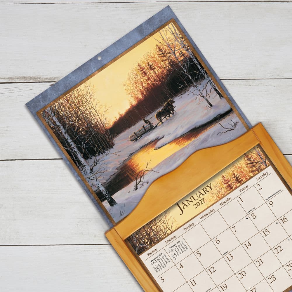 Horses in the Mist Special Edition 2027 Wall Calendar Sixth Alternate Image