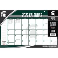 image Michigan State Spartans 2027 Desk Pad 17" X 11" Main Product Image