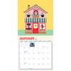 image Book Nerd 2027 Mini Wall Calendar Second Alternate Image