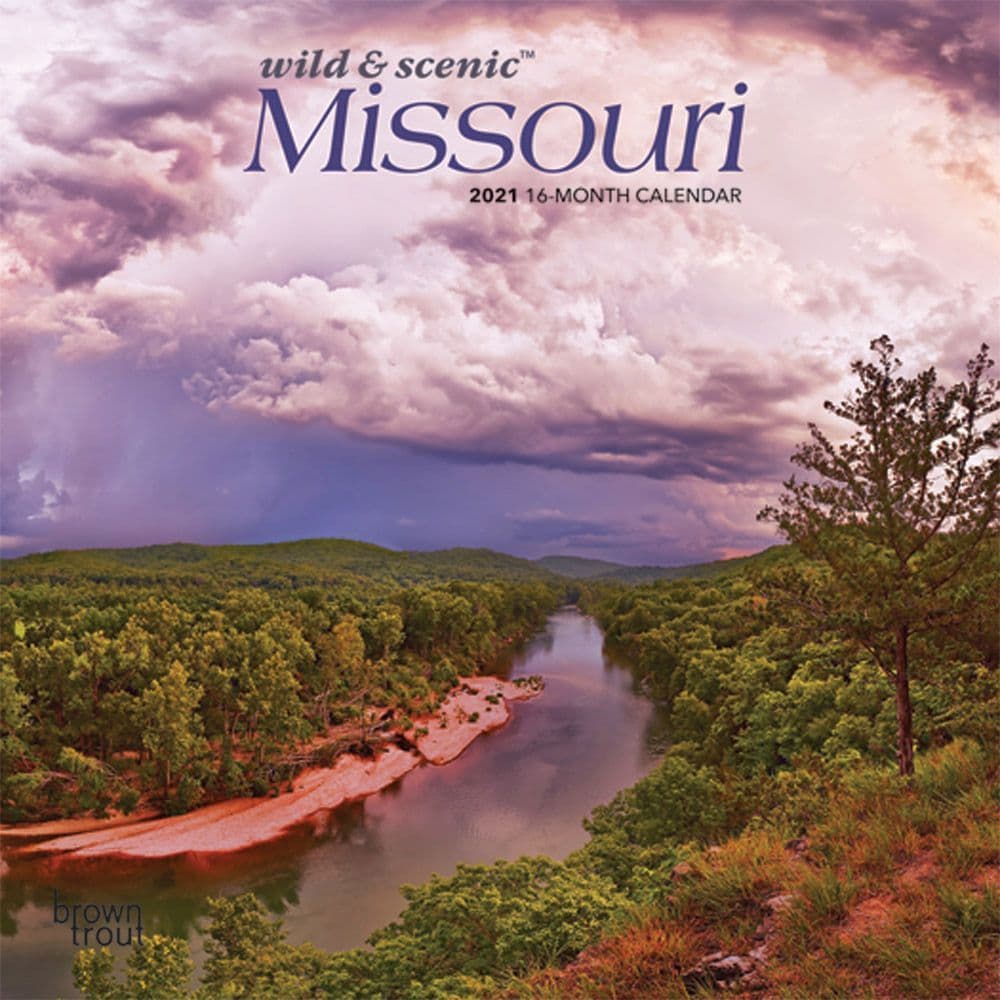 Missouri Mini Wall Calendar