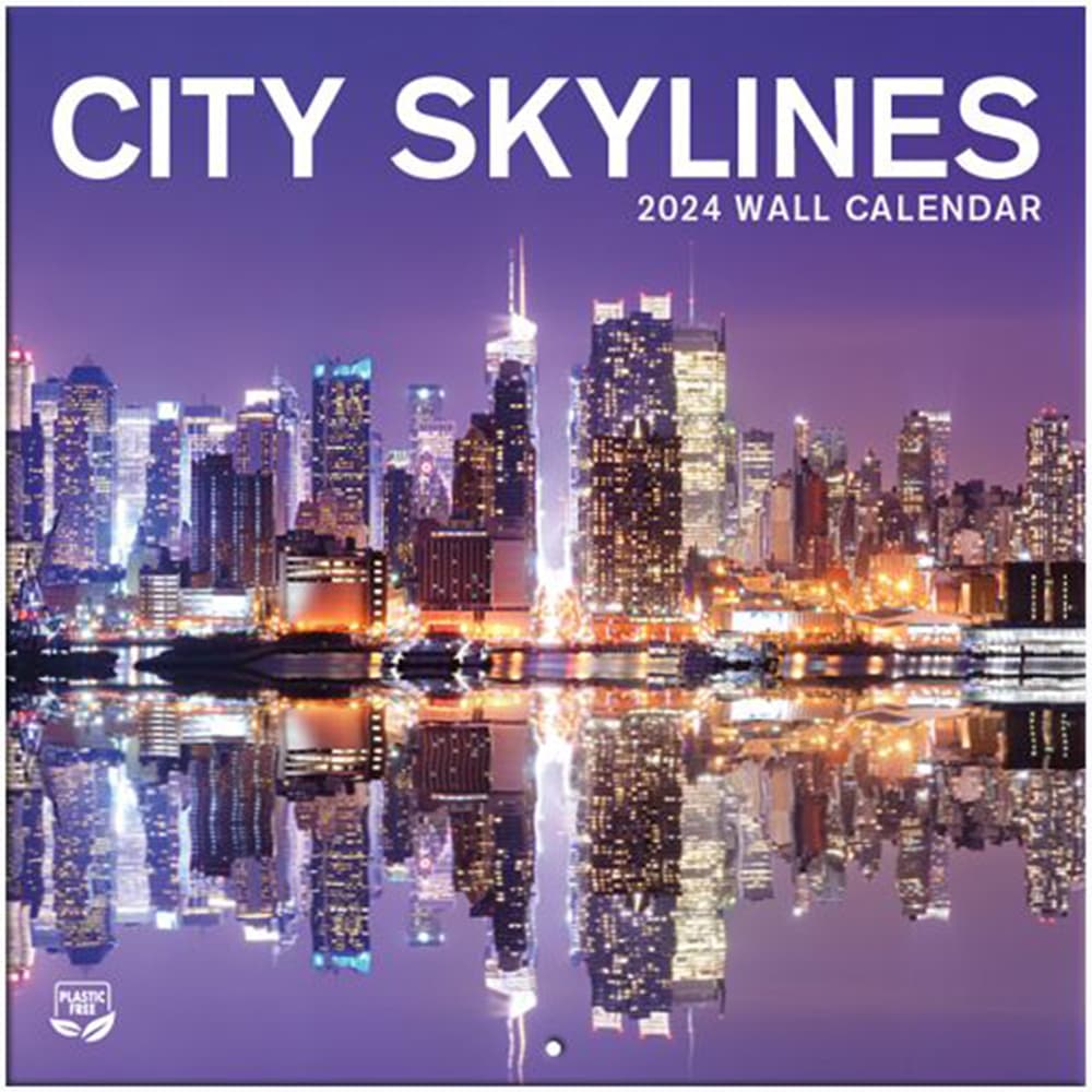 City Skylines 2024 Mini Wall Calendar Main Product Image width=&quot;1000&quot; height=&quot;1000&quot;
