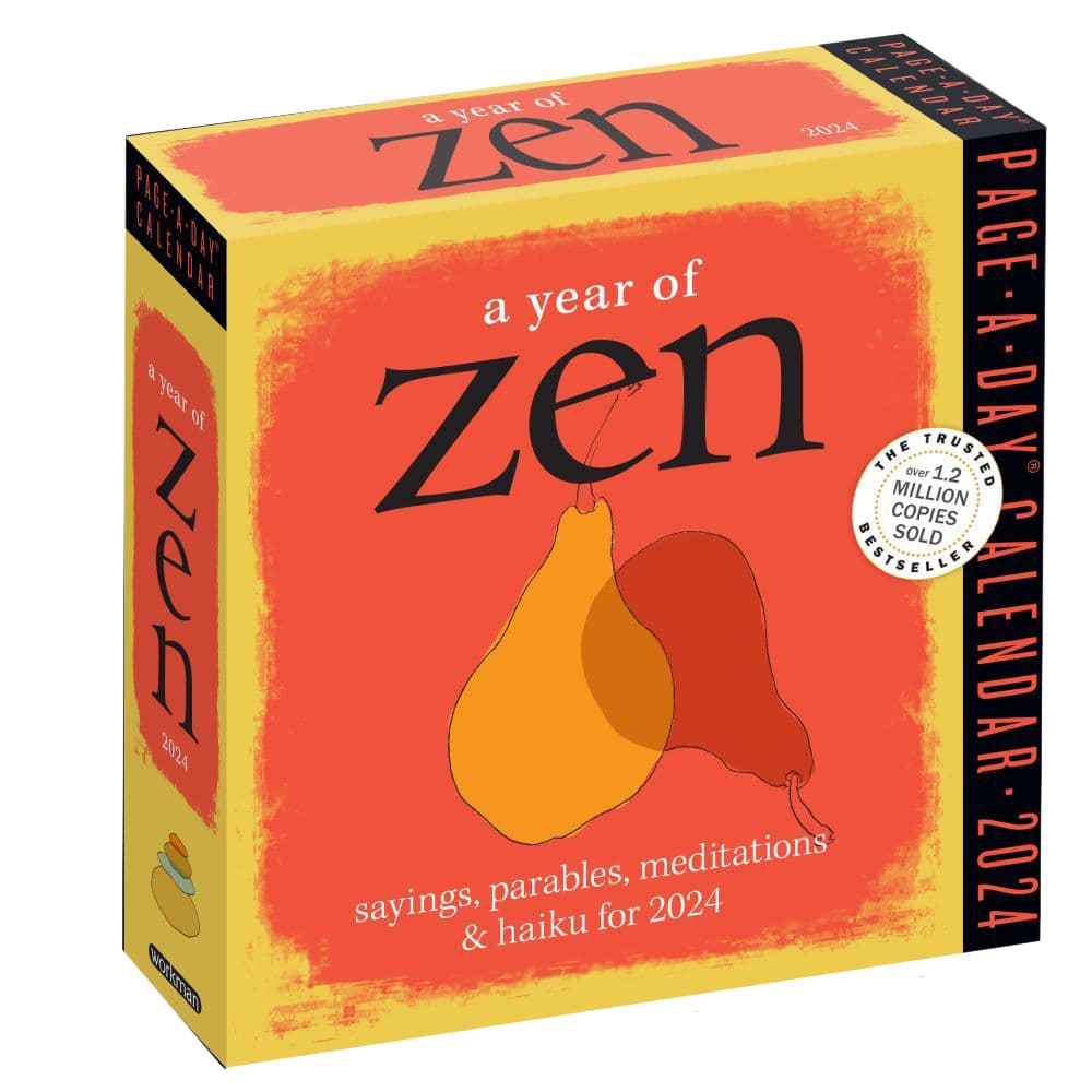 Zen 2024 Desk Calendar Main Image
