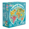 image World Map 60 Piece Round Puzzle