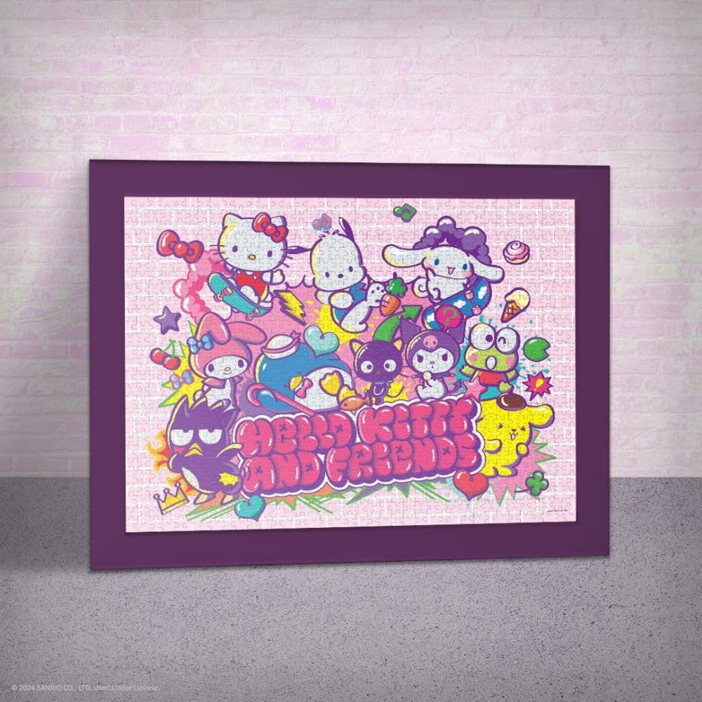 Hello Kitty And Friends Tokyo Skate 1000 Piece Puzzle Fifth Alternate Image