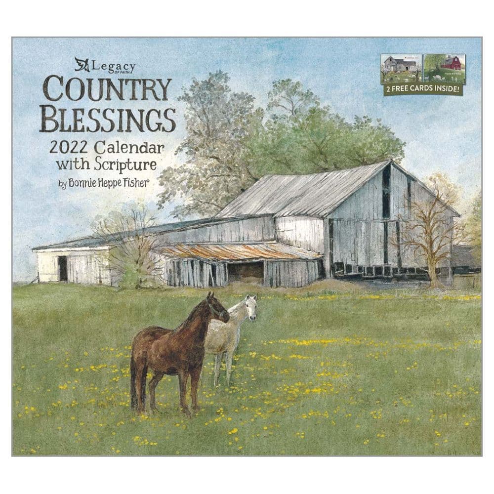 Country Blessings 2022 Wall Calendar