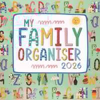 image My Family Organiser 2026 Wall Calendar Main Image