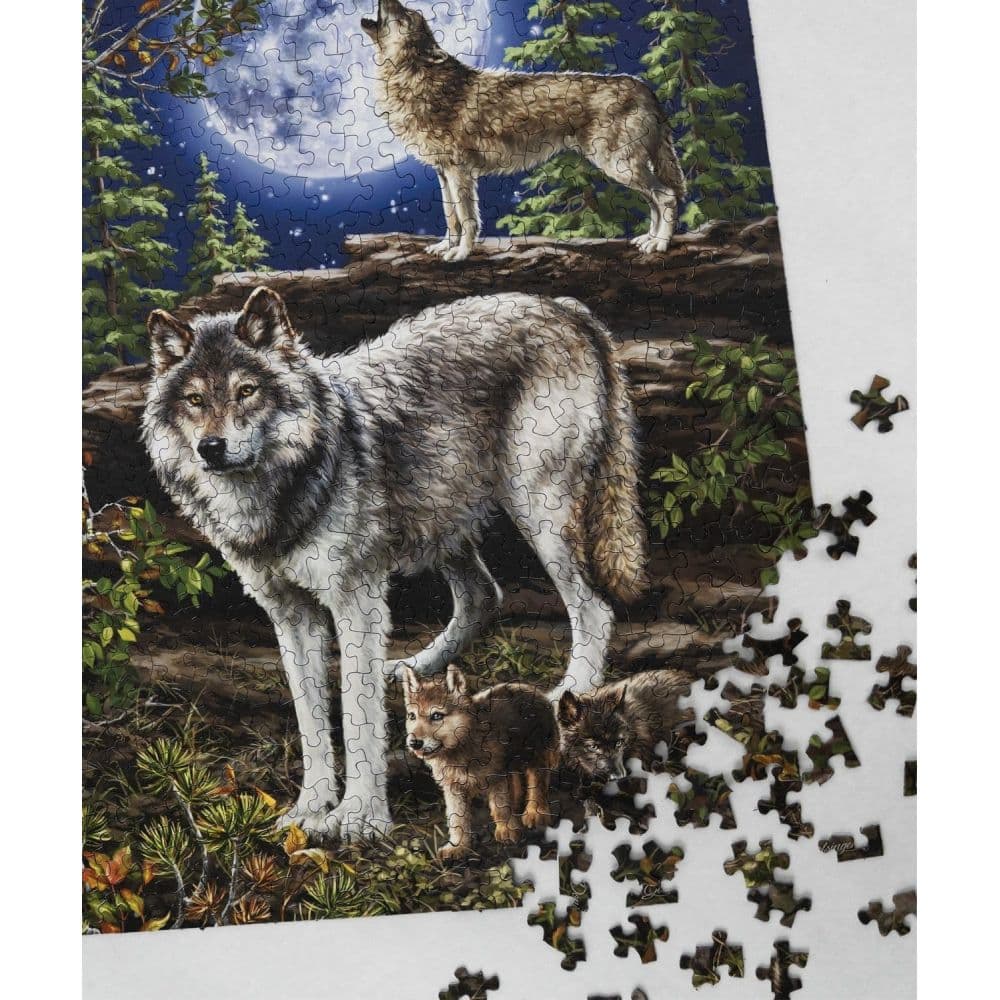 Wolf Pack 500 Piece Puzzle Second Alternate Image