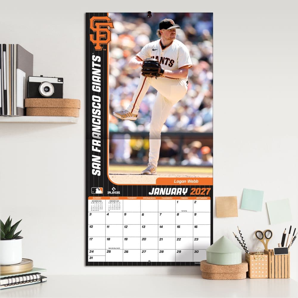 MLB San Francisco Giants 2027 Wall Calendar Fifth Alternate Image