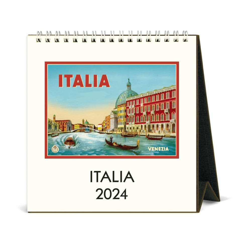 Italia Art 2024 Easel Desk Calendar Main Image