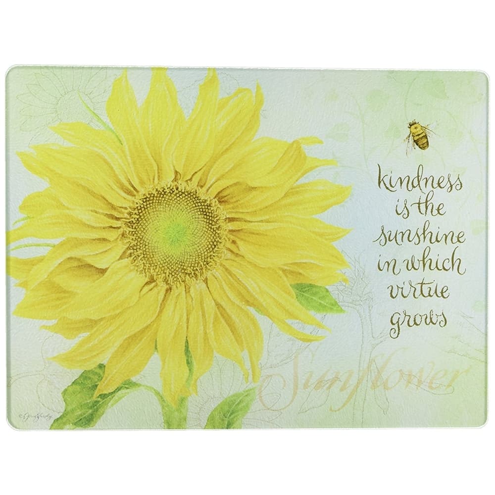 Virtue Grows Cutting Board by Jane Shasky Main Image