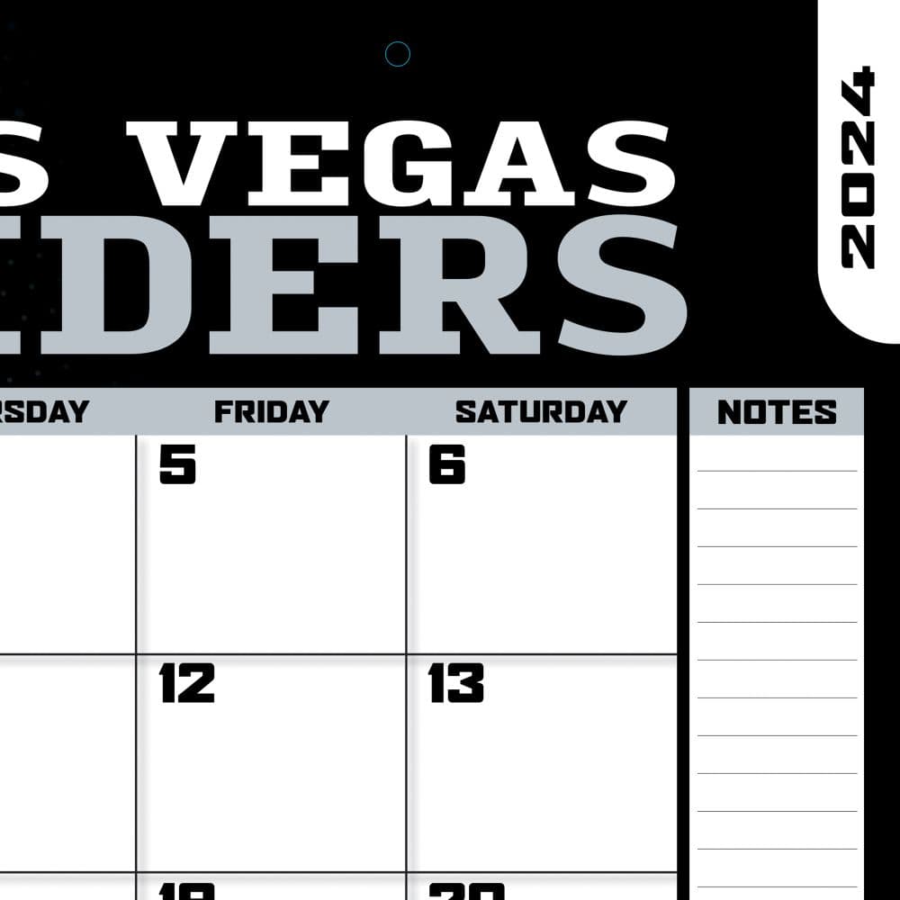 NFL Las Vegas Raiders 2024 Desk Pad Third Alternate Image width=&quot;1000&quot; height=&quot;1000&quot;
