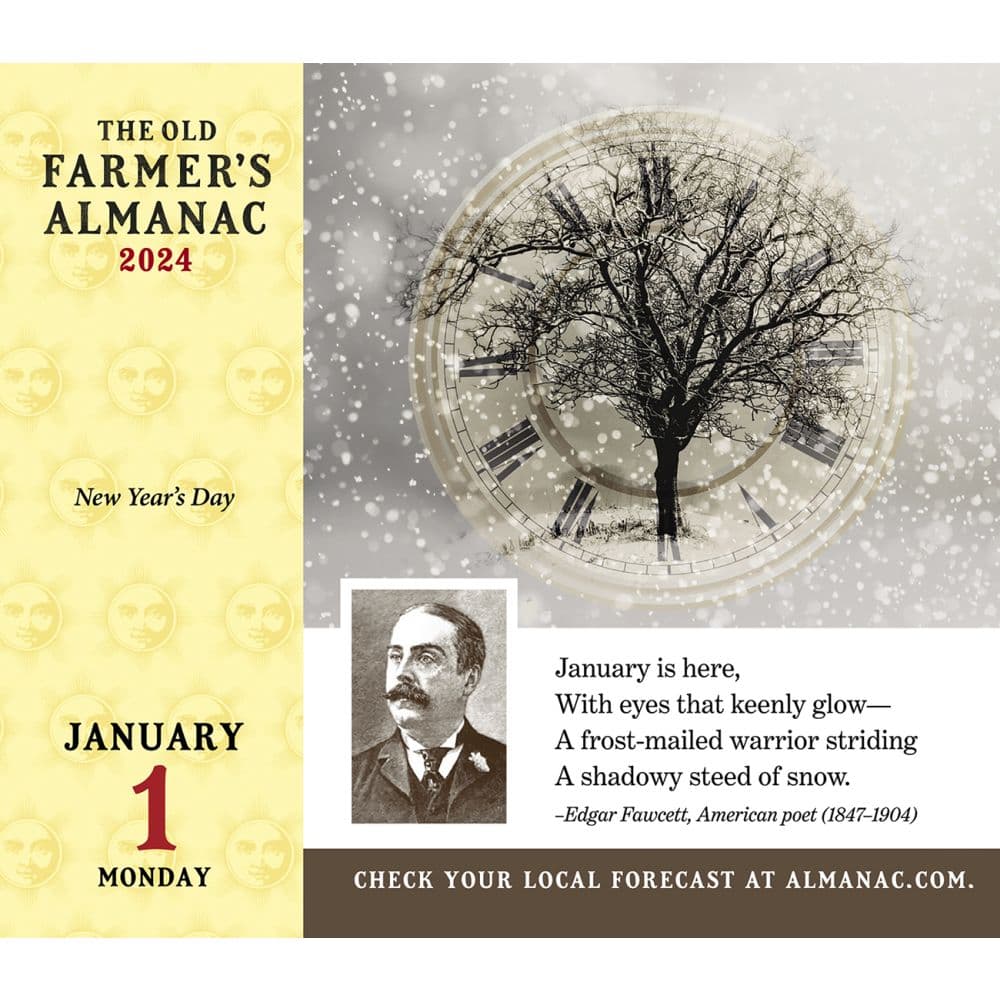 Old Farmers Almanac 2025 Desk Calendar