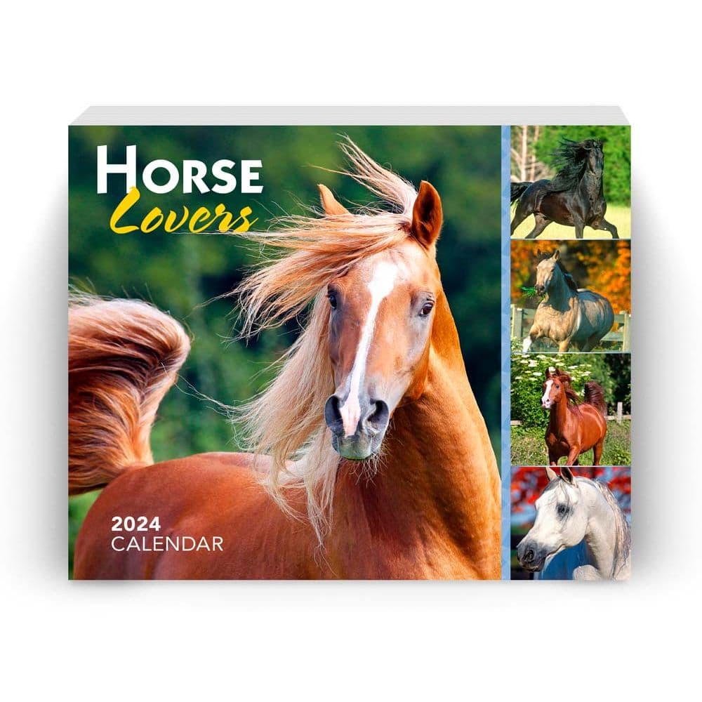 Horse Lovers 2024 Desk Calendar Main Product Image width=&quot;1000&quot; height=&quot;1000&quot;