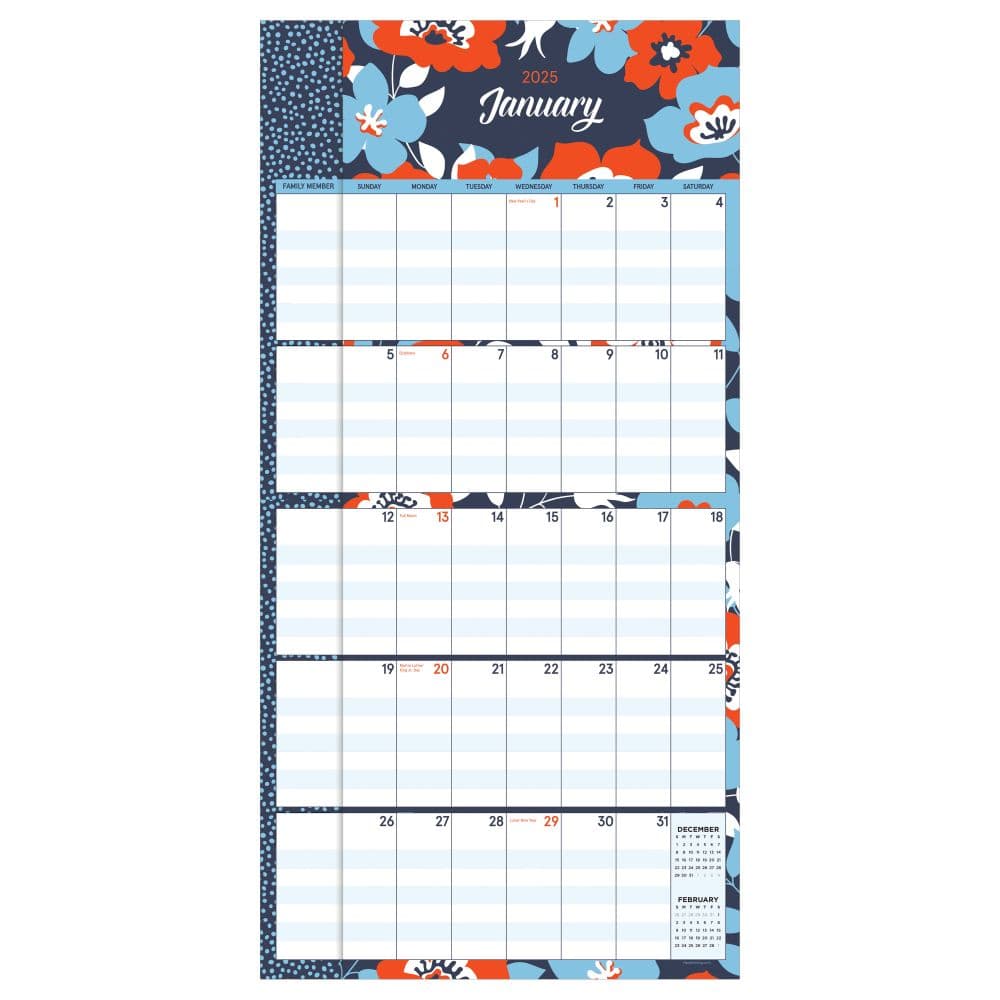 Moms Manager 2025 Wall Calendar interior