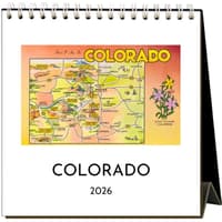 image Colorado Nostalgic 2026 Easel Desk Calendar Main Product Image