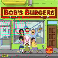 image Bobs Burgers 2026 Wall Calendar Main Image