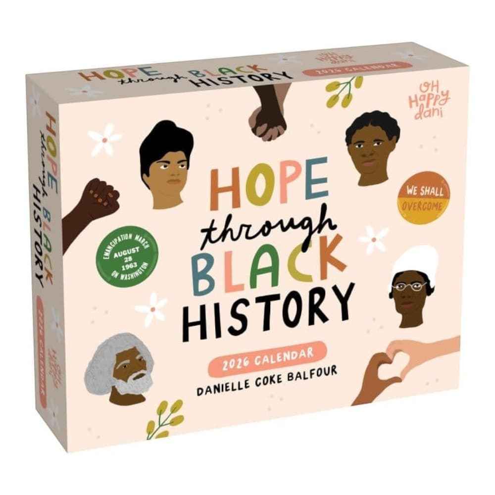 Hope Through Black History 2026 Desk Calendar Main Product Image