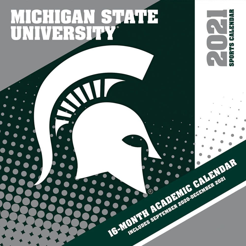 Michigan State Spartans Mini Wall Calendar