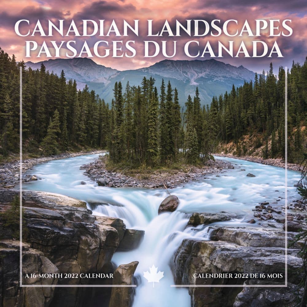 Canadian Landscapes  2022  Wall Calendar Calendars com