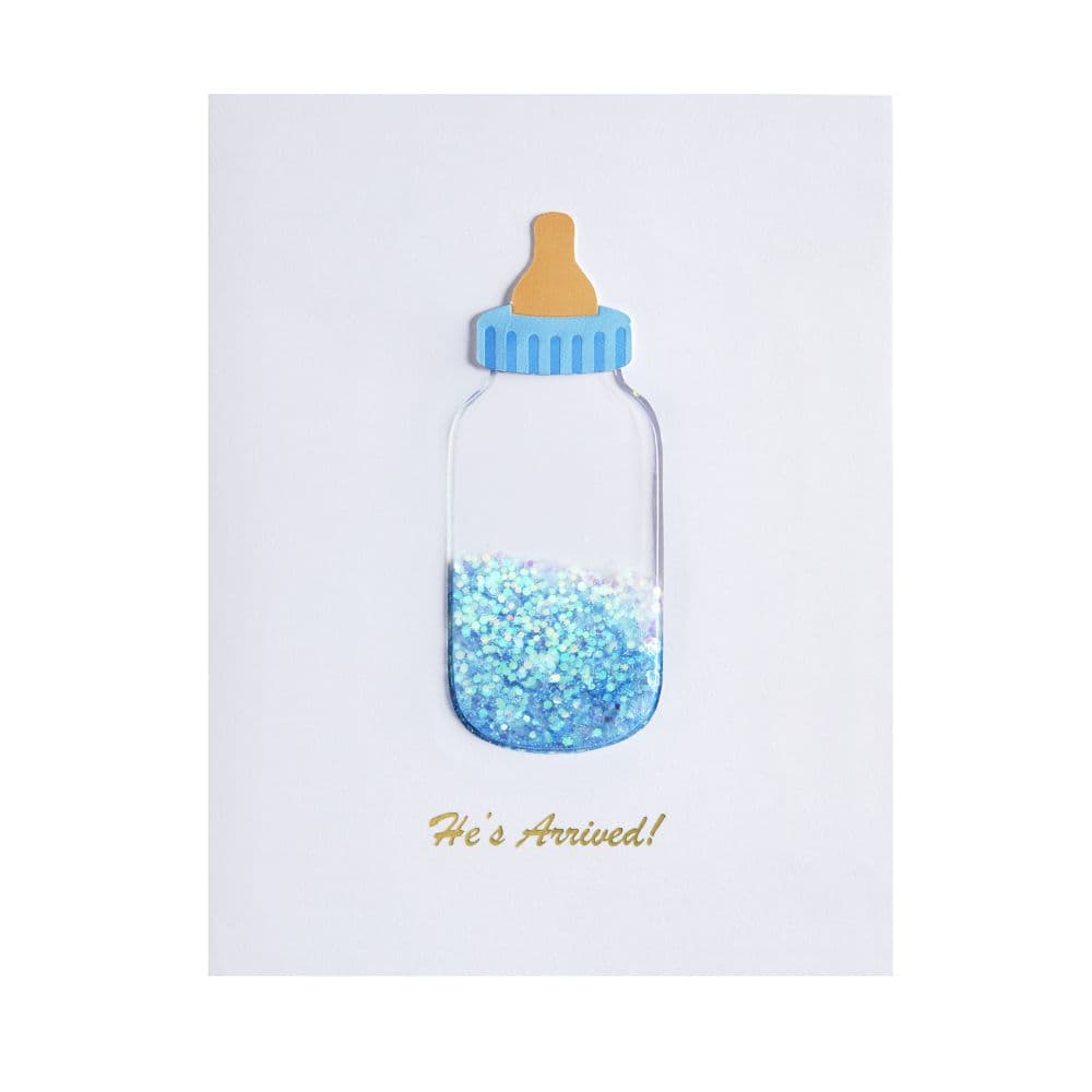 Baby Bottle Boy New Baby Card First Alternate Image width=&quot;1000&quot; height=&quot;1000&quot;