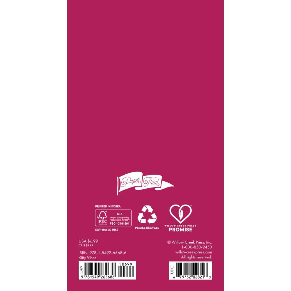 Cute As A Kitten 2027 2-Year Pocket Planner First Alternate Image