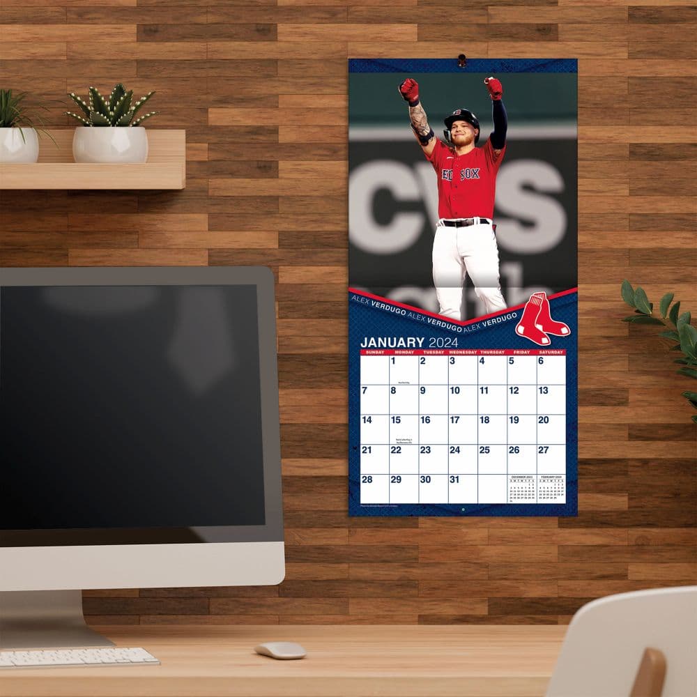 Boston Red Sox 2024 Mini Wall Calendar