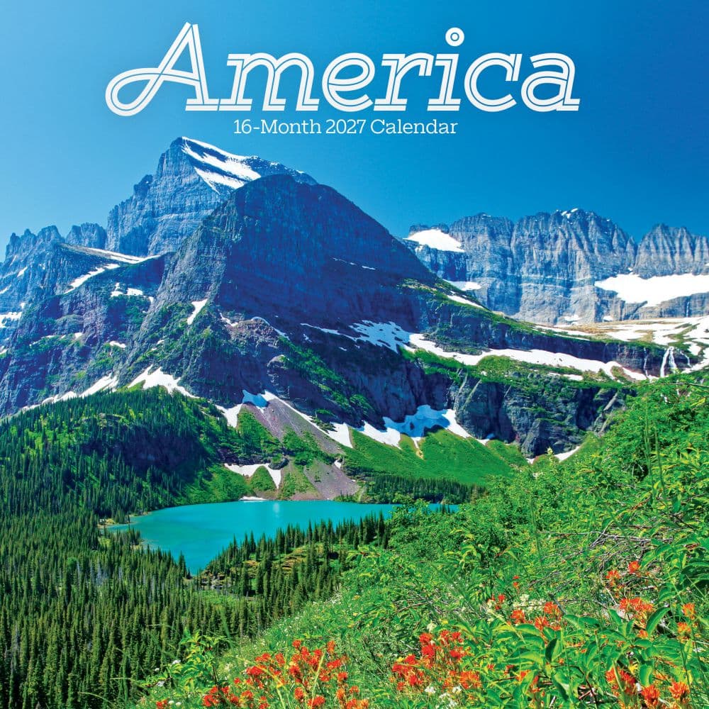 image America 2027 Mini Wall Calendar Main Product Image