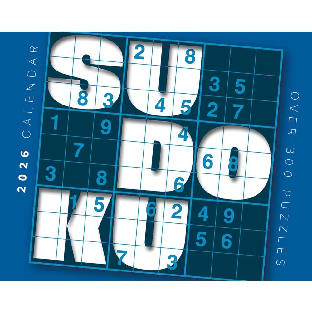 Sudoku 2026 Desk Calendar Main Image