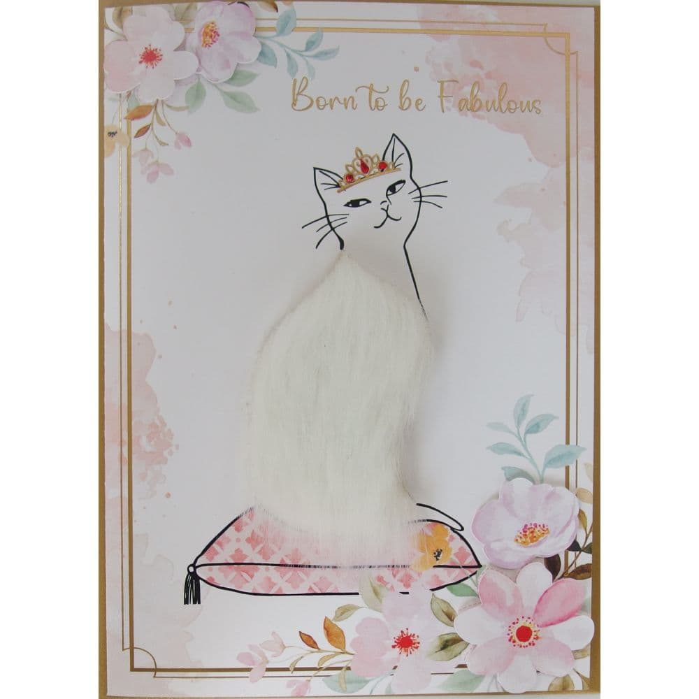 image Glamour Cat Birthday Card