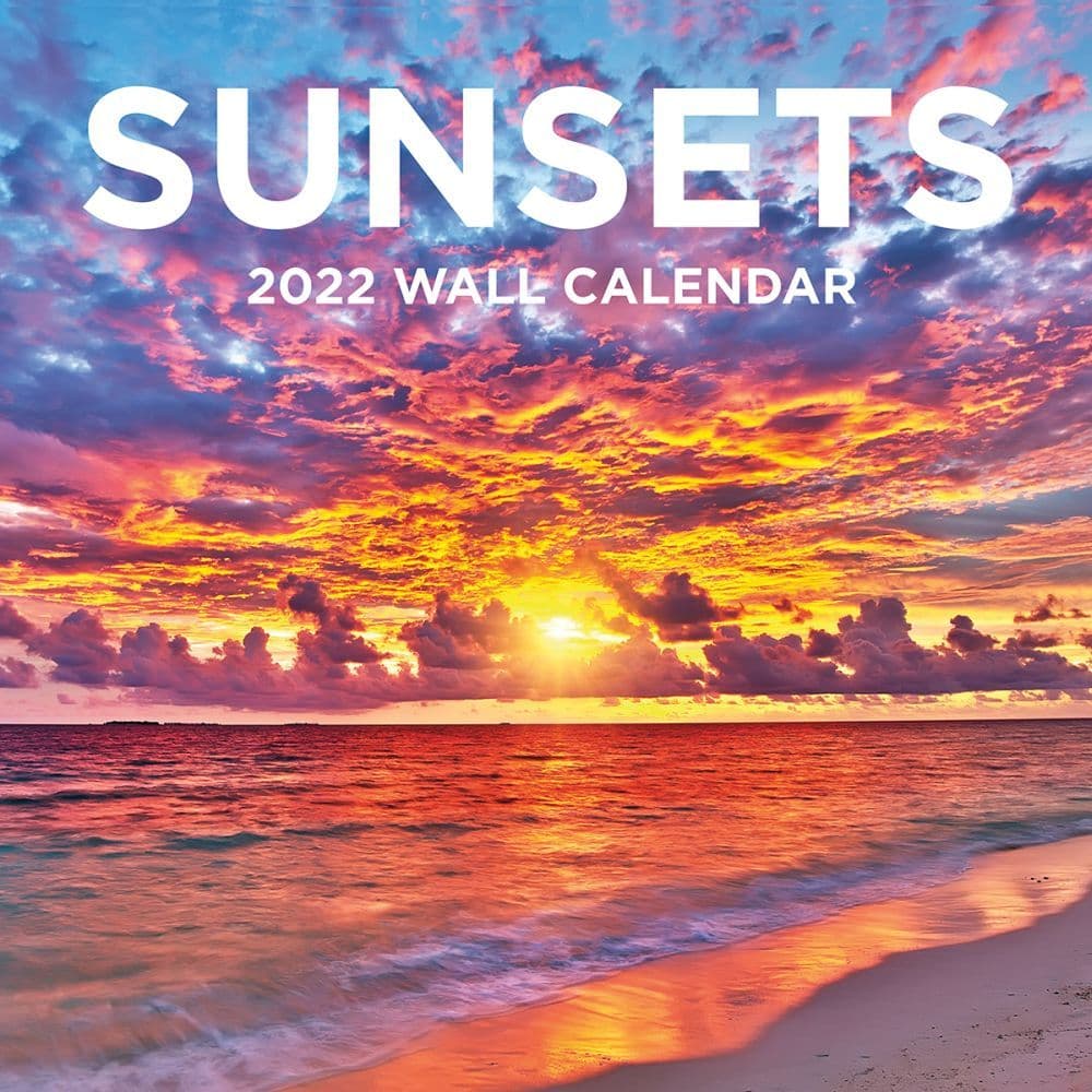 Sunsets 2022 Wall Calendar