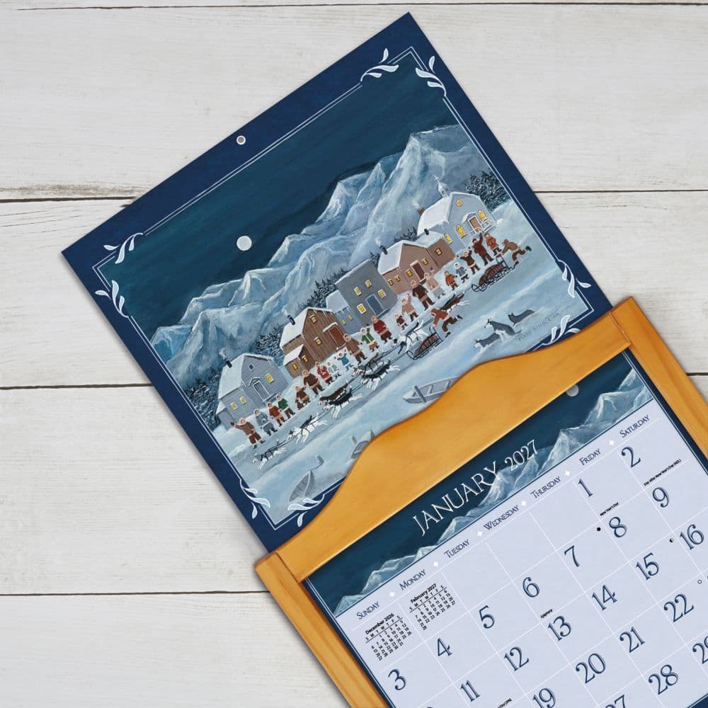 Lang Folk Art 2027 Wall Calendar by Mary Singleton Fifth Alternate Image