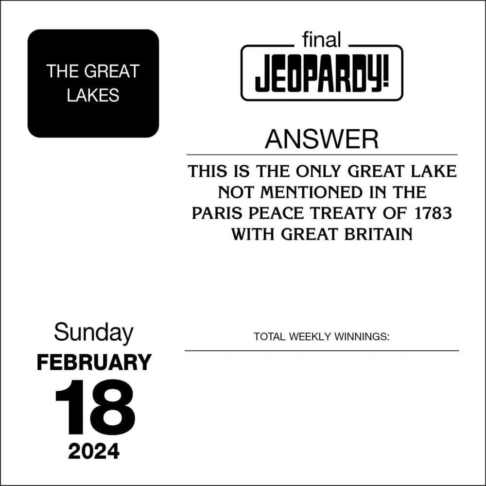 Jeopardy 2024 Desk Calendar Second Alternate Image width=&quot;1000&quot; height=&quot;1000&quot;