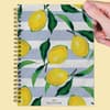 image Lemon of Capri 2025 Weekly Planner in hand