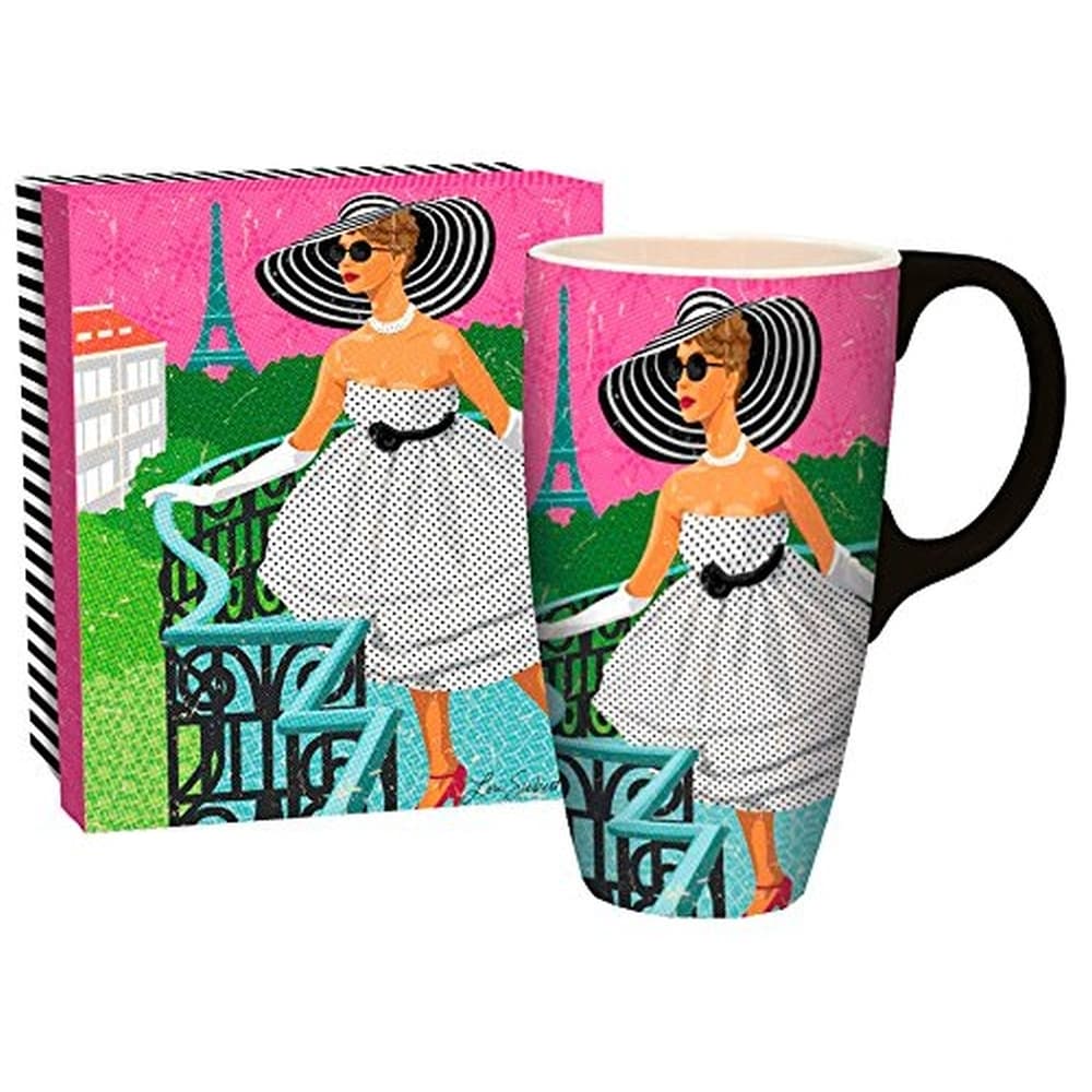 Fancy Woman Latte Mug by Lori Siebert Main Image