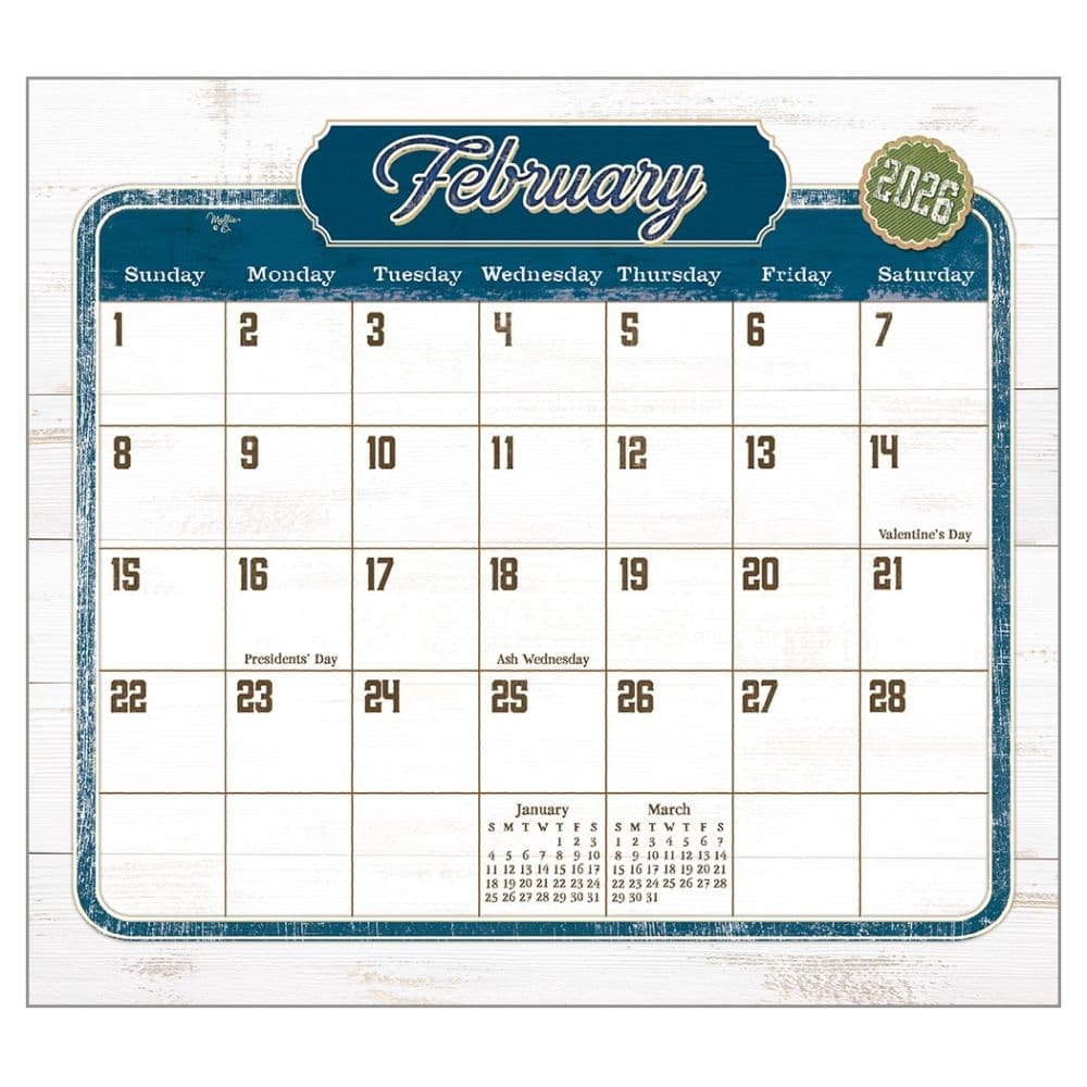 Farm to Table by Mollie B 2026 Wall Calendar Third Alternate Image