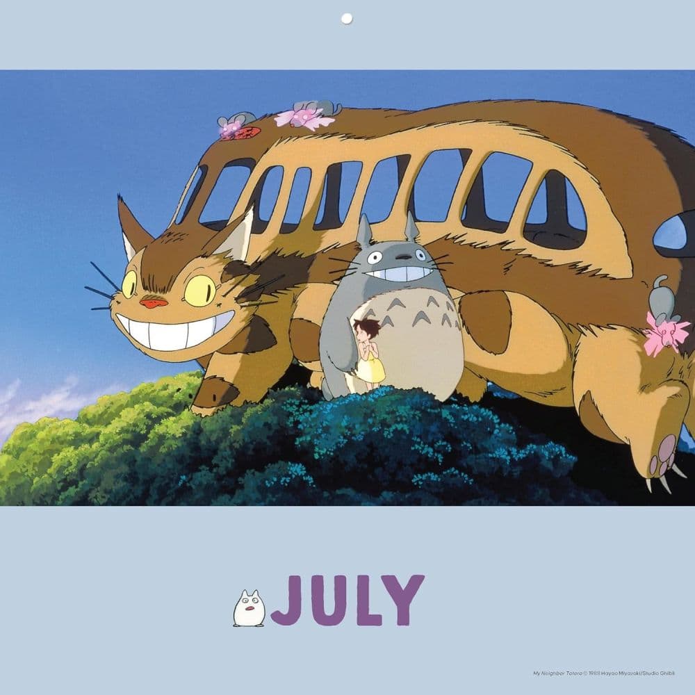 My Neighbor Totoro 2026 Wall Calendar Sixth Alternate Image