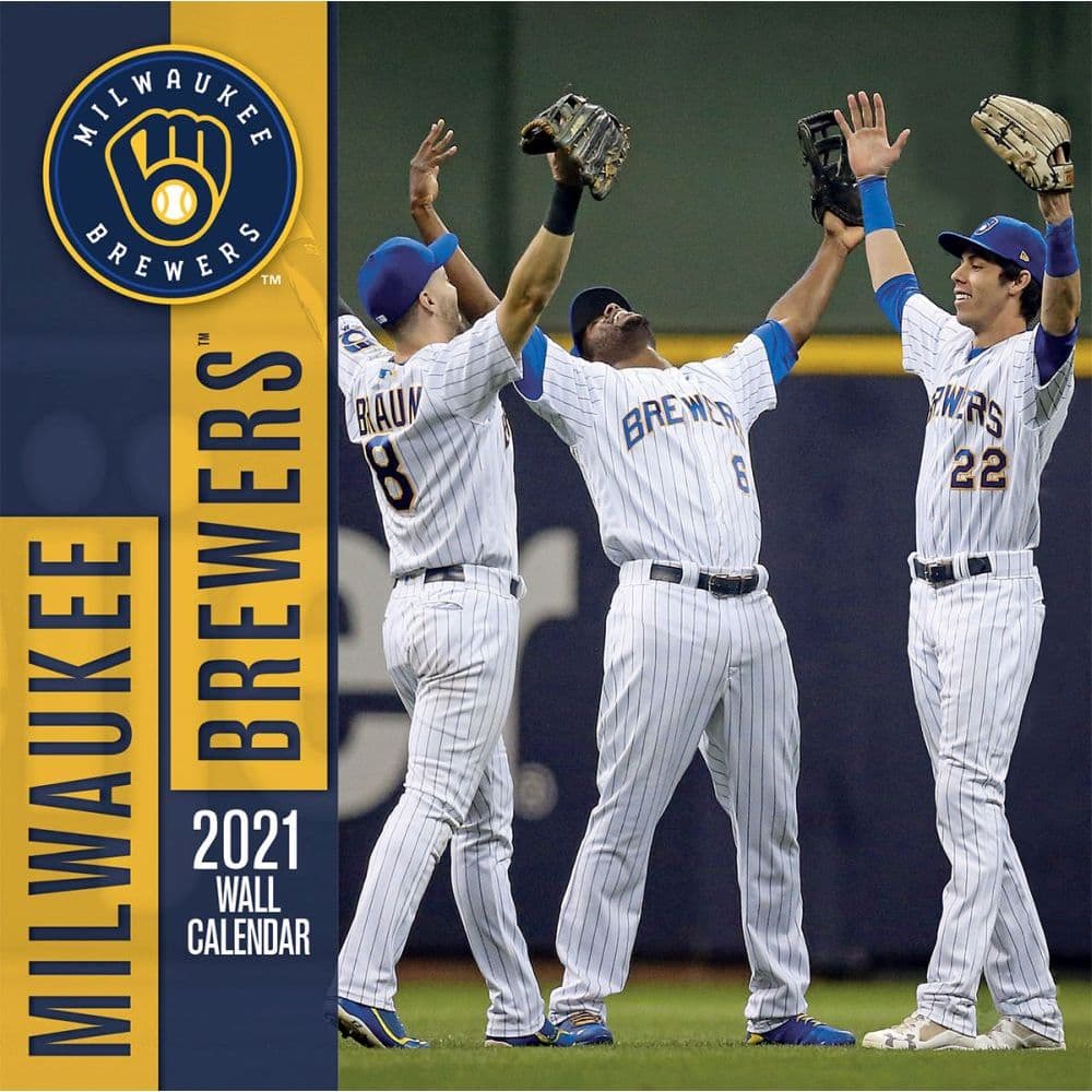 Milwaukee Brewers Wall Calendar
